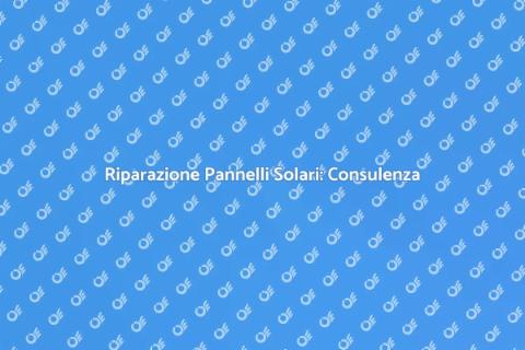 Consulenza Tecnica Pannelli Solari