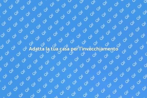 Ristrutturare per l'invecchiamento