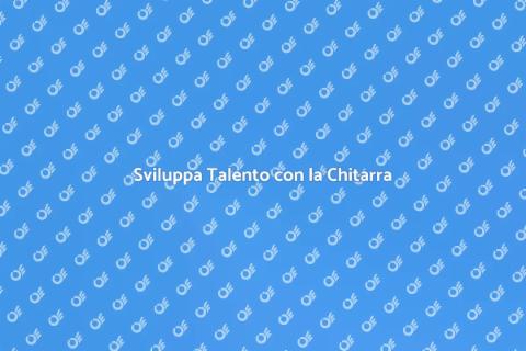 Corso di Chitarra per Creatività