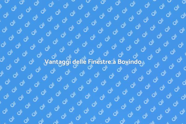 Finestre a Bovindo: Un'Opportunità Unica