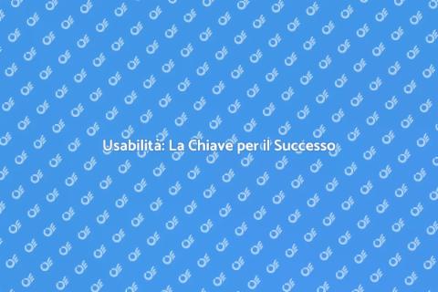 Design che Semplifica l'Usabilità