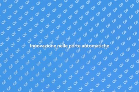 Porte automatiche a scorrimento laterale