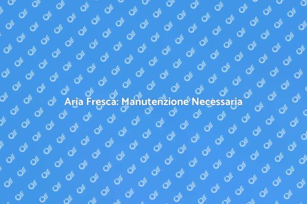 Segreti per un Aria Fresca e Pulita