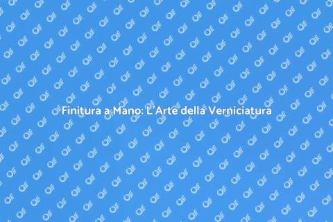 Verniciatura Superfici a Mano