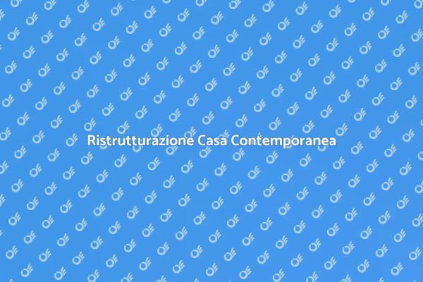 Rendi la tua Casa Contemporanea Efficiente