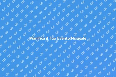 Organizzatore Eventi Musicali Esperto