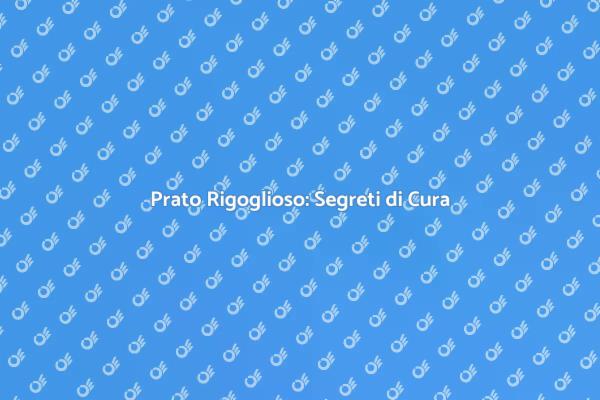 Trasforma il Tuo Prato in un Paradiso