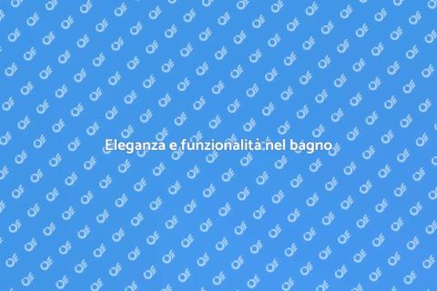Mobiletto da bagno con ripiani
