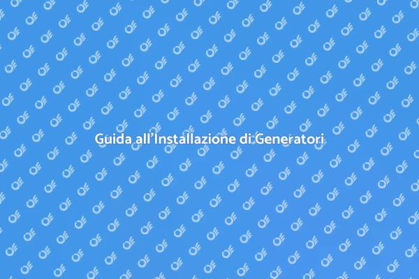 Energia Sicura: Generatori Elettrici