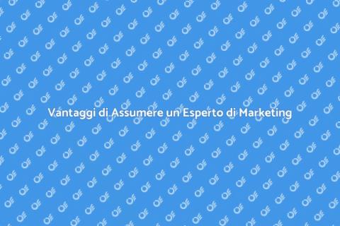 Assumere un Esperto di Marketing
