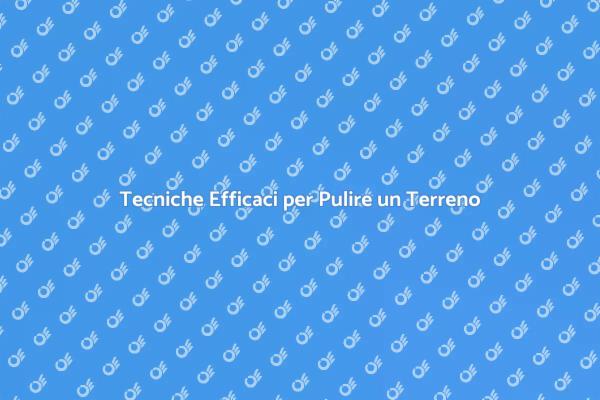 Trasforma il Tuo Giardino con Pulizia