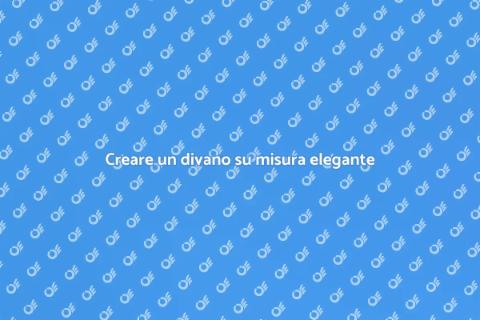 Divano su misura: design moderno