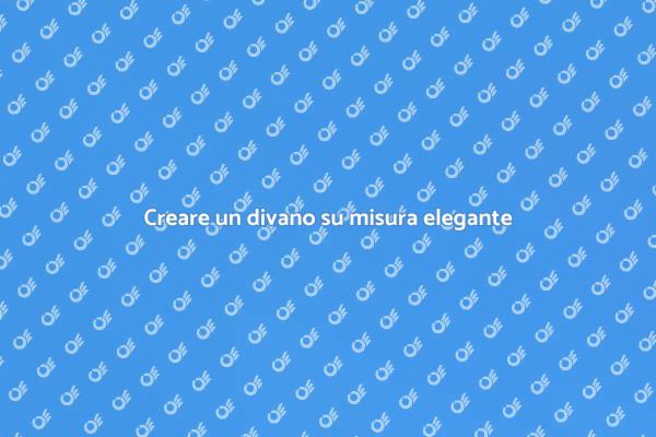 Divano su misura: comfort e stile