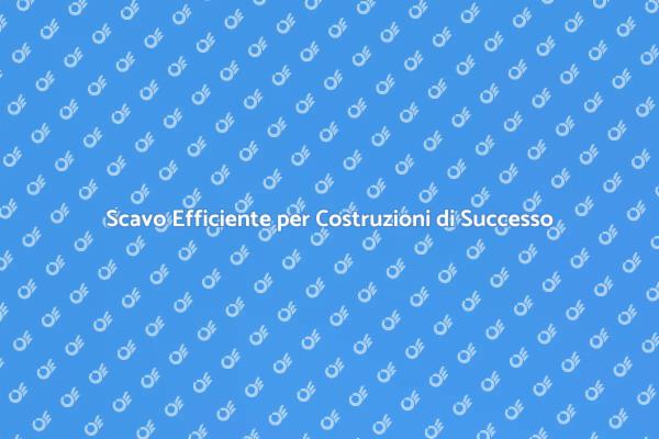 Servizi di Scavo: Pianificazione Strategica