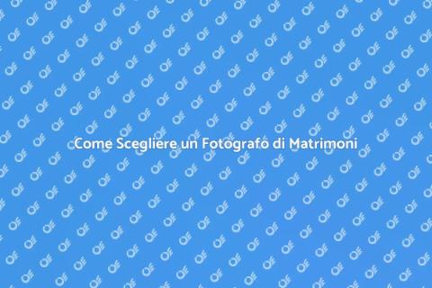 Fotografo Matrimoni Informali