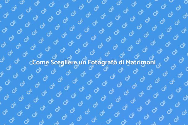 L'importanza di un Fotografo per Matrimoni