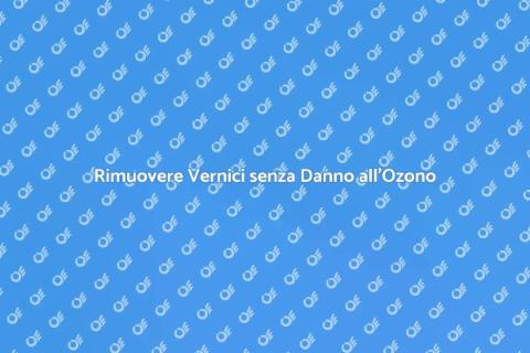 Sverniciatura e Ozono: Un Approccio Verde