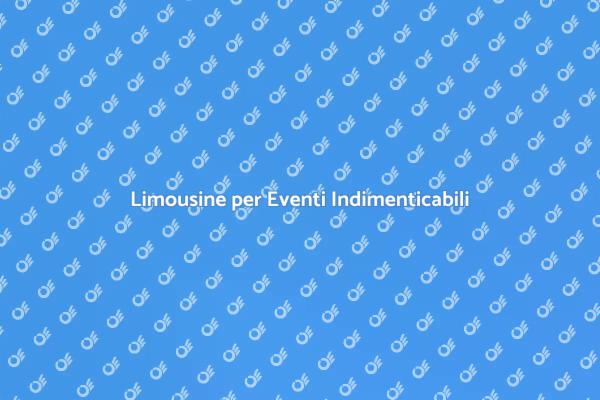 Limousine: Il Tocco di Classe per Eventi