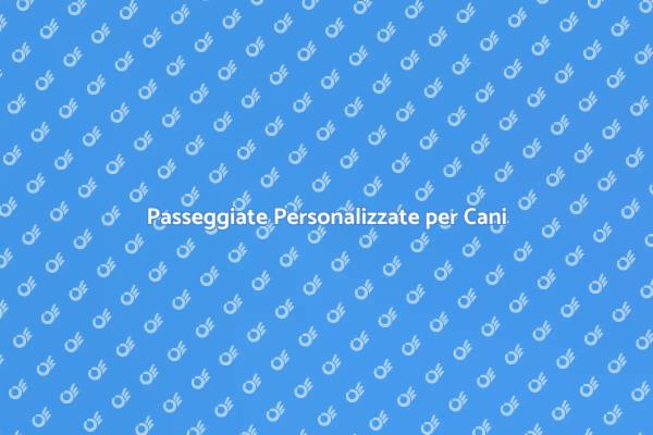 Benessere per il Tuo Cane con Dog Walking