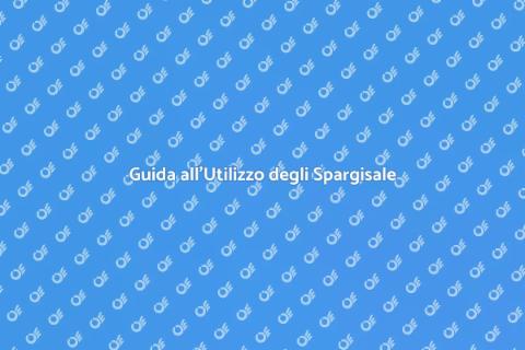 Utilizzo Efficace degli Spargisale