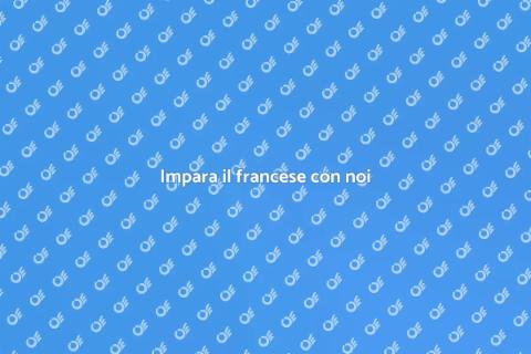 Corso base di francese online