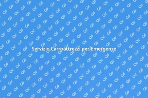 Carroattrezzi per Riparazioni Stradali