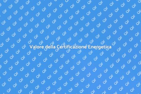 Certificazione Energetica Aziendale