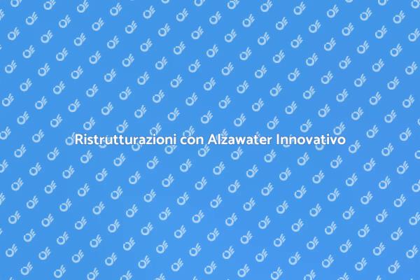 Innovazione e Comfort: Alzawater Meccanico
