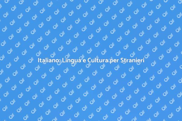 Impara l'Italiano: Cultura e Tradizione