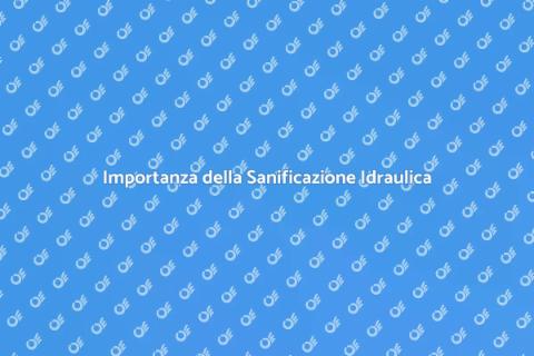 Sanificazione Canali Idraulici Essenziale