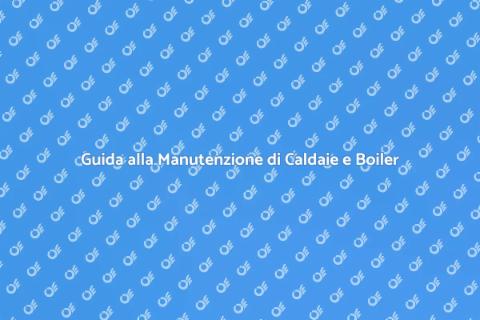 Manutenzione Caldaie e Boiler Essenziale