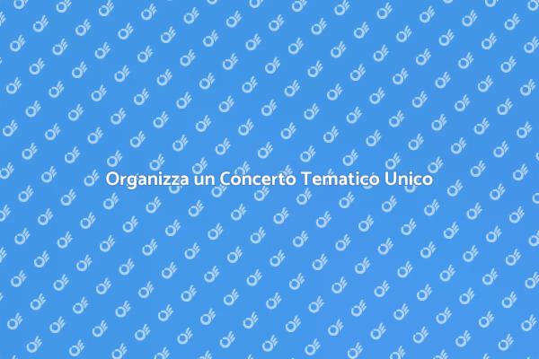 Trasforma il Tuo Teatro in un Concerto