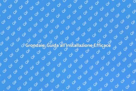 Installazione Grondaie per Edifici