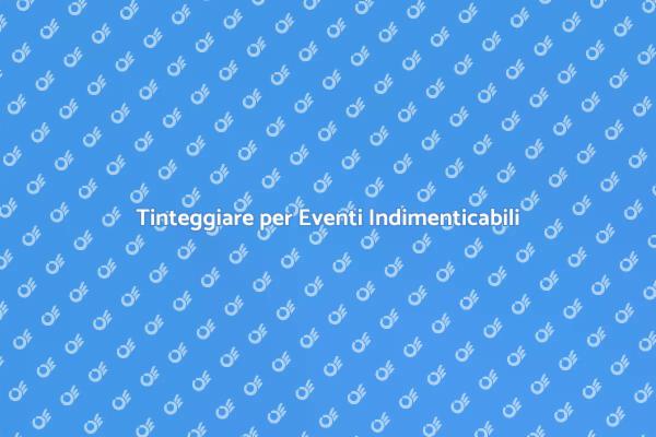 Trasforma il Tuo Evento con Colori