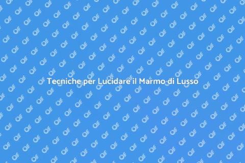 Lucidare Marmo in Appartamento di Lusso