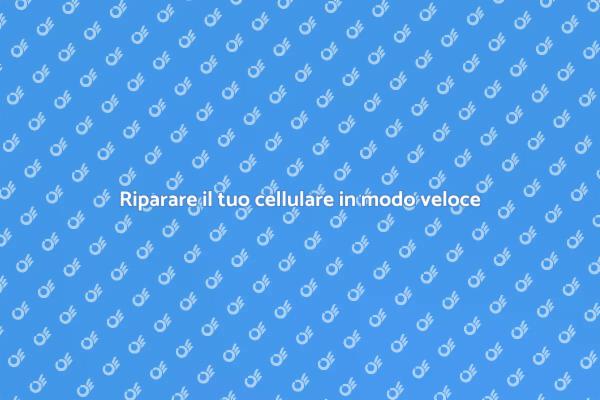 Riparazione cellulare: Soluzioni rapide e sicure
