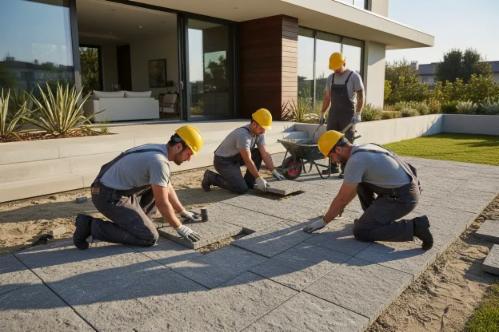 Pavimenti per esterni: come trovare posatori di pavimenti