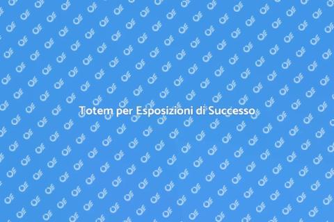 Totem Elegante per Esposizioni