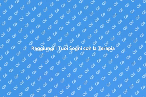 Percorso Terapeutico per i Tuoi Obiettivi