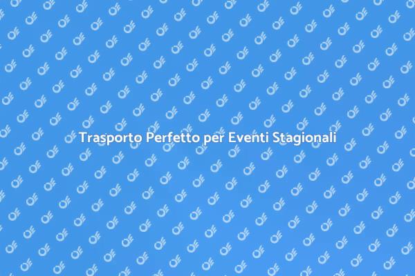 Il Trasporto Ideale per i Tuoi Eventi