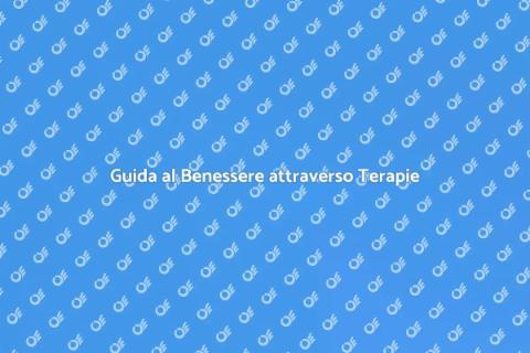 Percorso Terapeutico per il Benessere