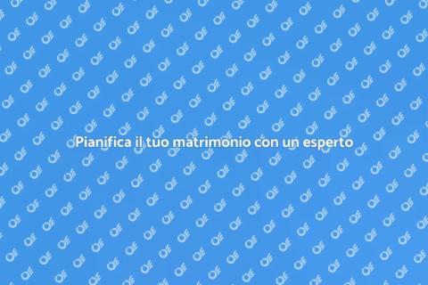Organizzazione matrimonio da wedding planner