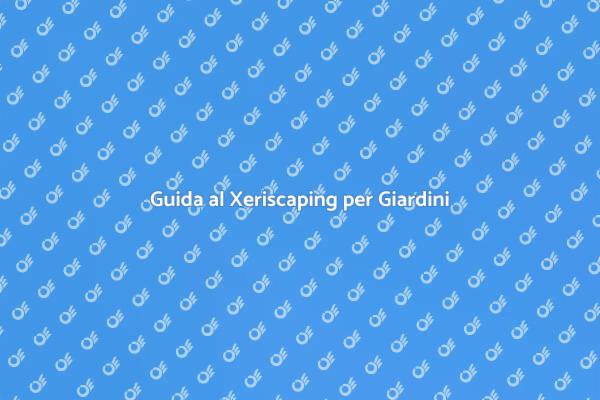 Xeriscaping: Il Futuro del Giardinaggio
