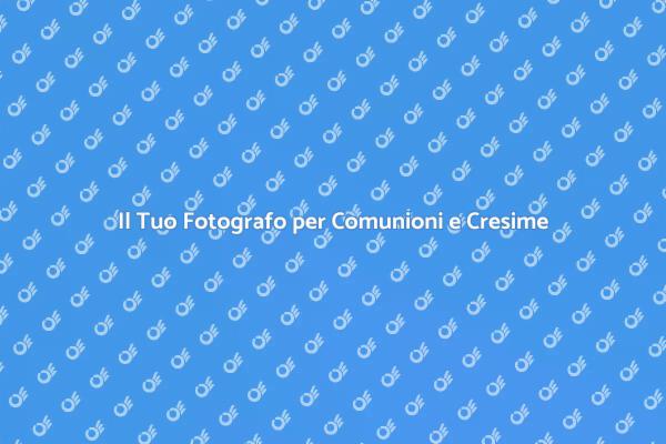 Trova il Fotografo per la Tua Celebrazione