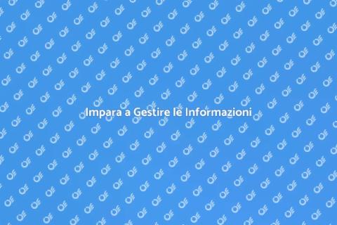 Corso Informatica per Gestire Info