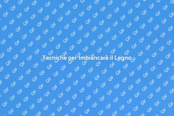 Come Imbiancare una Struttura in Legno