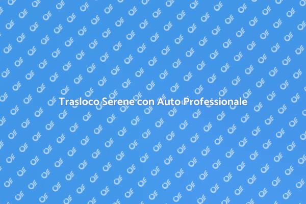 Traslocare con Auto: Semplice e Sicuro