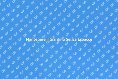 Giardino Senza Erbacce: Guida Eco Sostenibile