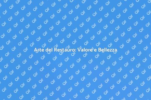 Restauro di Opere d'Arte