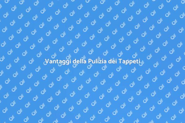 Riscopri i Tappeti con la Pulizia Professionale